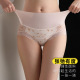 无痕女士收腹裤 10A抑菌桑蚕丝底裆中腰收腹提臀轻氧感软蕾丝内裤