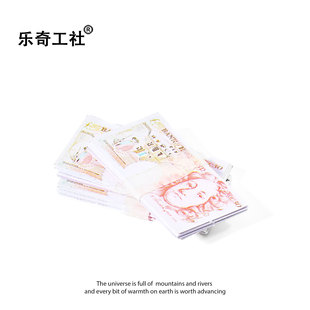 微缩纸币玩具美刀英镑欧元 迷你美元纸币过家家仿真道具小钞票