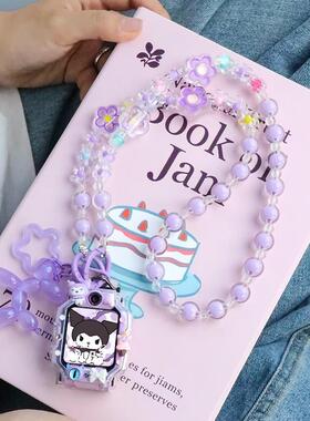 适用小天才电话手表W2028AC挂绳D3S表带D3卡通Z10保护壳套D2A珠链