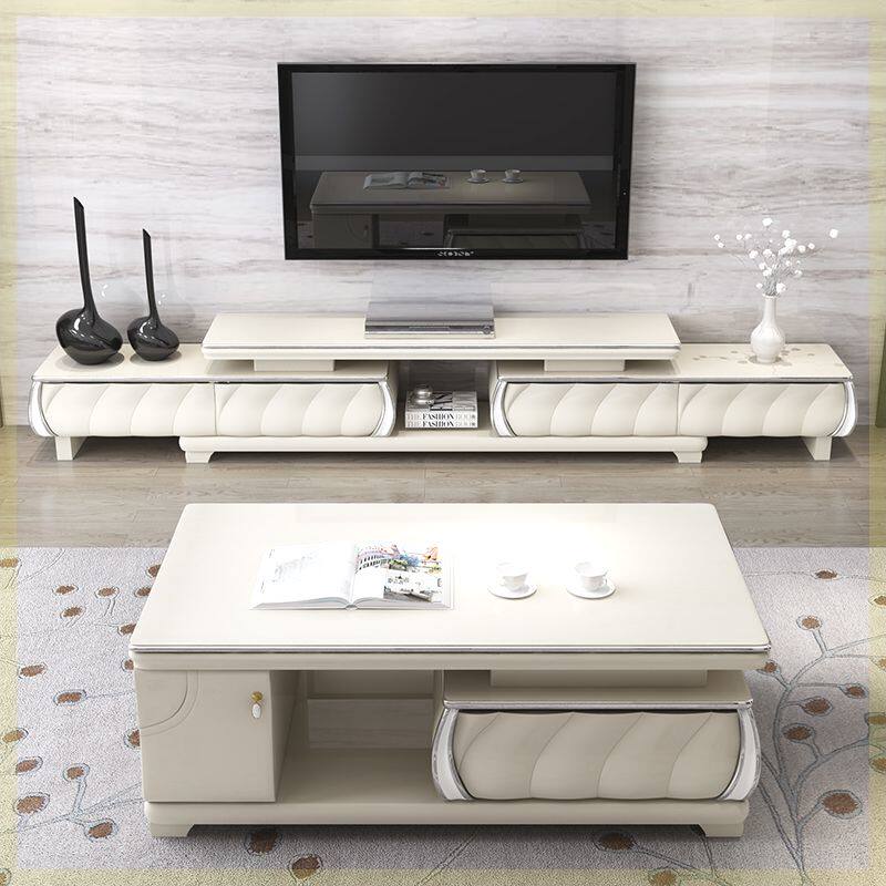 电视柜茶几组合套装客厅北欧大理石小户型现代简约家具电视机柜