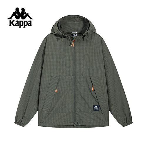 卡帕男款复古防泼水运动防风衣