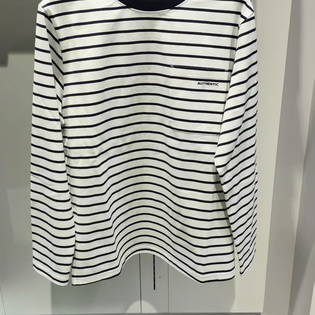 卡帕背靠背Kappa女子2025夏款运动休闲长袖圆领体恤K0F42TC82