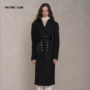 变形袖 双排扣外套 COR设计师官方店 PETRE
