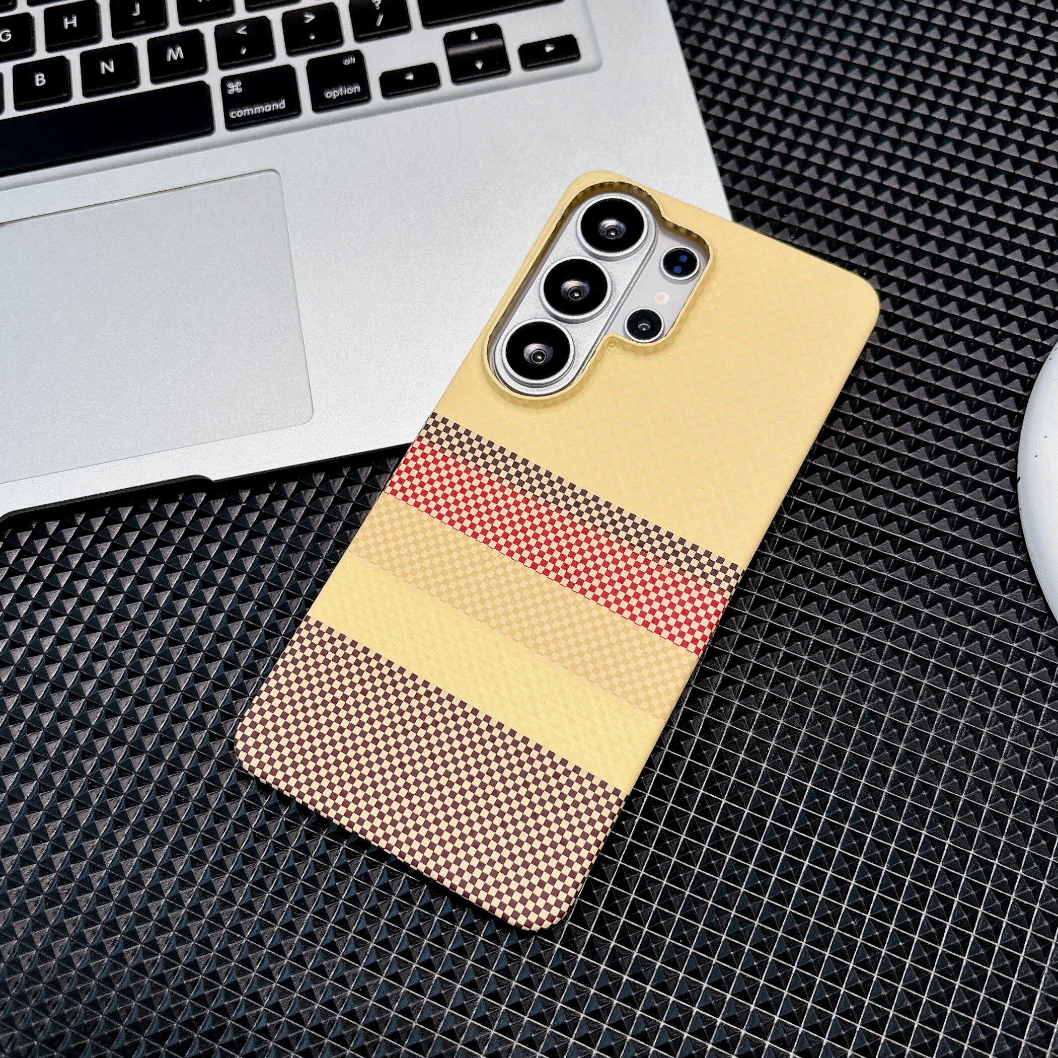 磁吸凯夫拉纹理适用于三星S26Ultra手机壳超薄亲肤Galaxys26款套25ultra全包防摔24FE水贴外壳s23+男女25plus