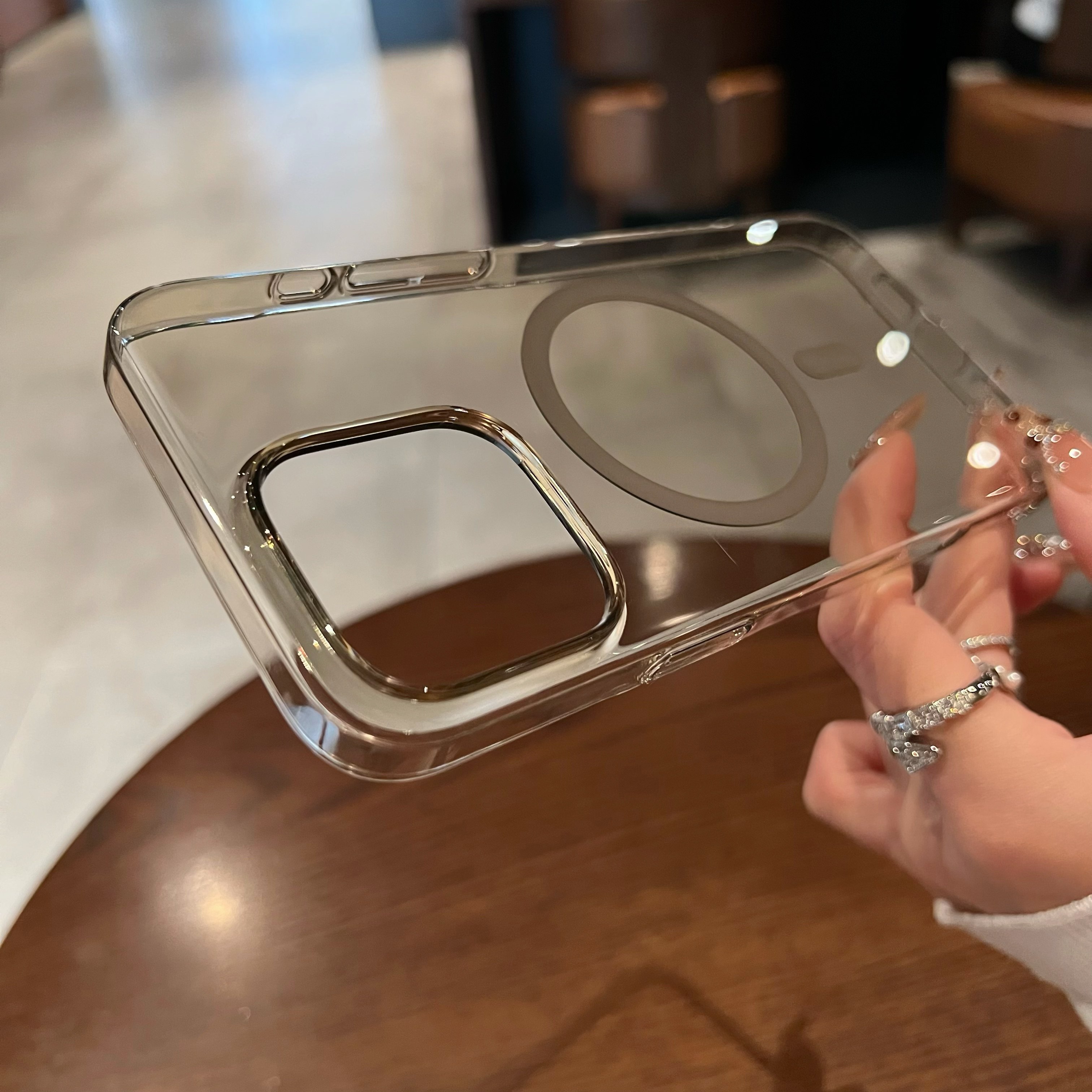 沙漠金色不发黄超薄PC适用苹果