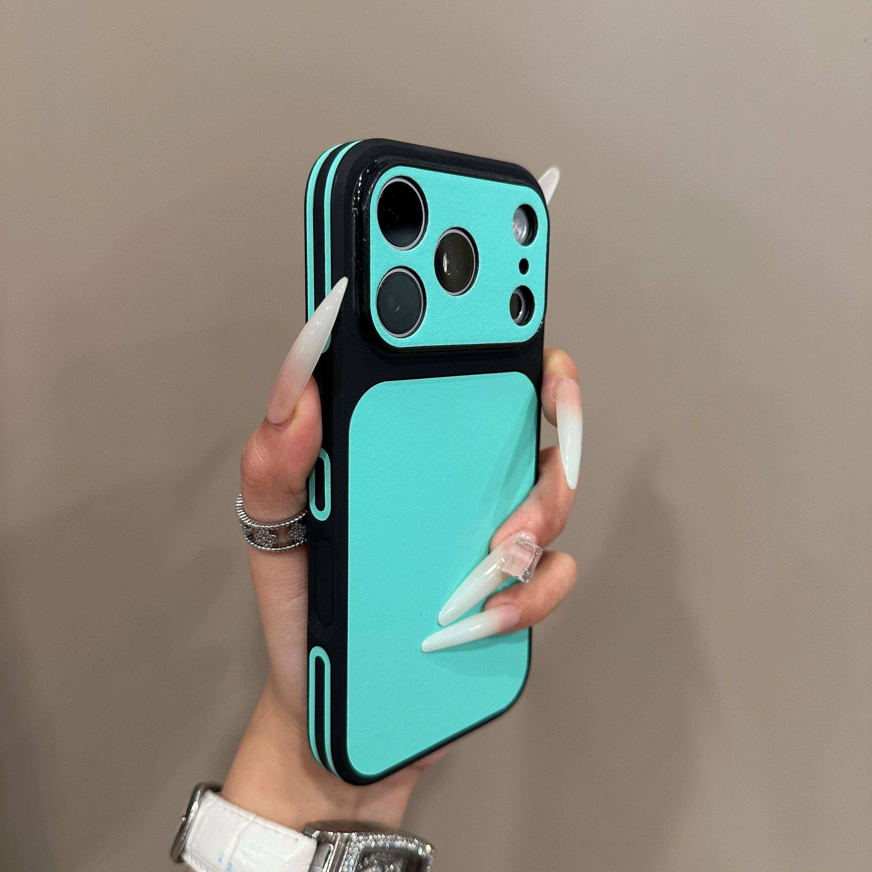 秒变17大视窗撞色素皮手感适用苹果17pro手机壳新款iphone16promax精孔肤感15全包防摔14pro保护套情侣16小众,3C数码配件,手机保护套/壳,淘宝优惠券,粉丝福利购,淘宝优惠卷