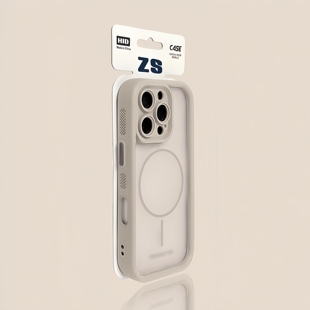 散热磁吸适用苹果16promax手机壳2025新款女iphone17pro肤感磨砂15全包防摔套14网孔透气13高级感12外壳男生