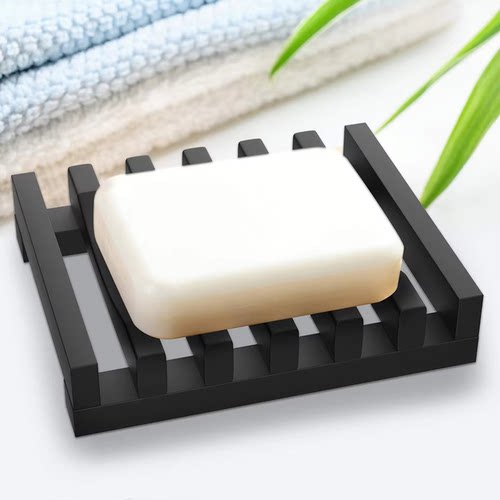 硅胶香皂盒肥皂盒免打孔洗漱置物架浴室创意沥水架Soap Holder