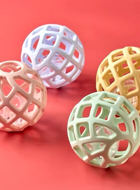 婴儿摇铃玩具硅胶手抓球磨牙咬咬乐FDA Silicone Teething Toy