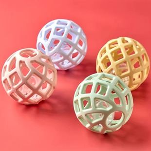 婴儿摇铃玩具硅胶手抓球磨牙咬咬乐FDA Silicone Teething Toy