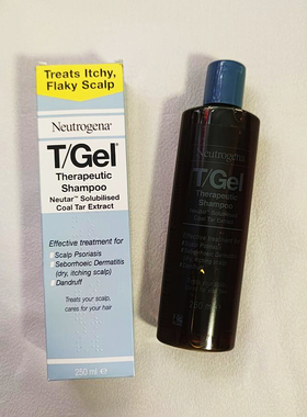 英国Neutrogena露得清T-gel去屑止痒控油煤焦油水杨酸洗发水T-sal