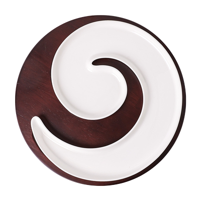 鳗鱼盘子会所商用不规则蒸鱼盘