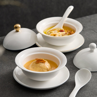 燕窝碗家用蒸蛋碗中式位上汤盅