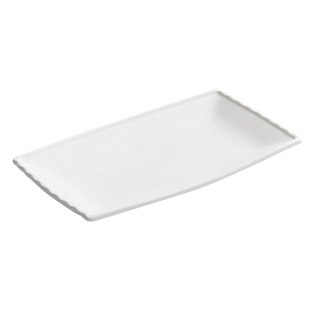 菜盘子高级感长型蒸鱼盘酒店饭店特色中餐摆盘长方形冷菜盘凉菜盘