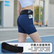 女士弹力紧身瑜伽健身压缩裤 带环腰多口袋 抽绳马拉松跑步运动短裤
