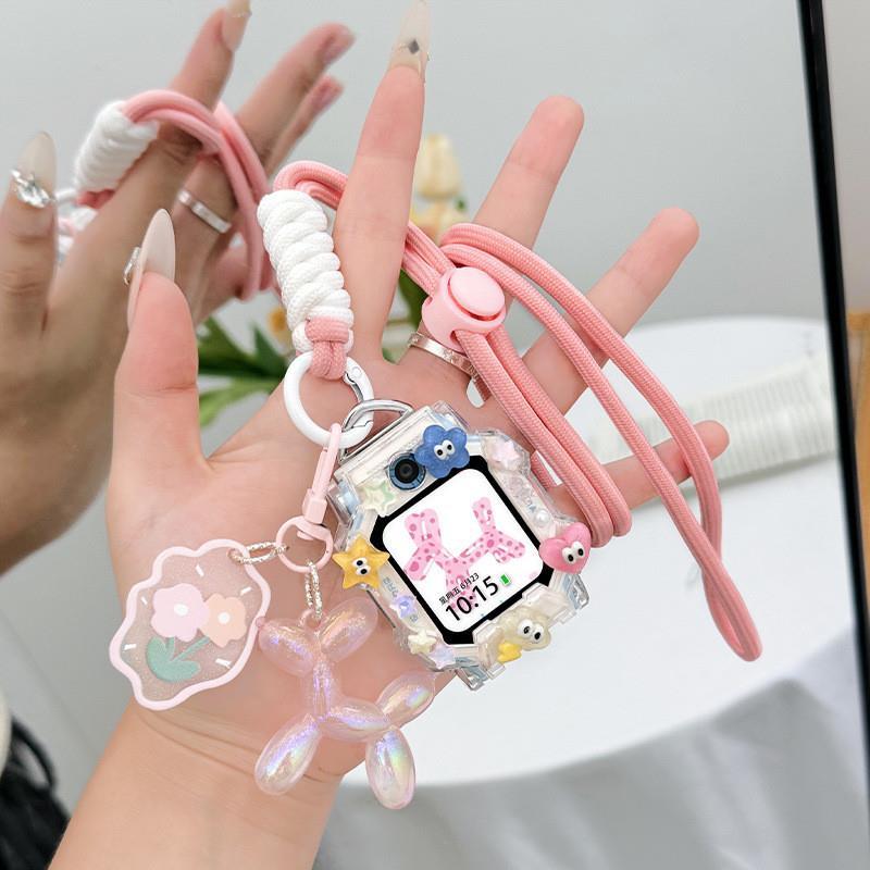 适用小天才电话手表表带Z10/Z9/Z8挂脖绳Z7S/Z6A新款Z5智能Q1A/D2