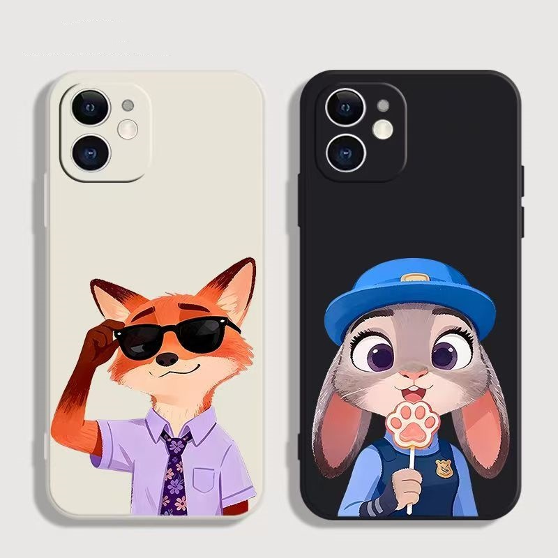 萌酷朱迪尼克创意可爱防摔保护套