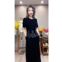 2025早秋新款时尚显气质瘦高端洋气百搭上衣薄款减龄女装连衣裙