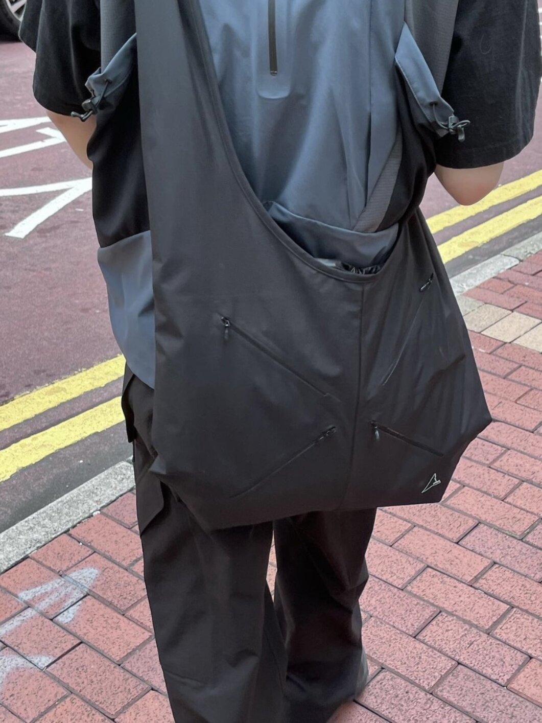 로하이킹 야외 지퍼 기능성 경량 여행 가방 마운틴 시리즈 어깨 크로스 바디 백 도시 통근 가방