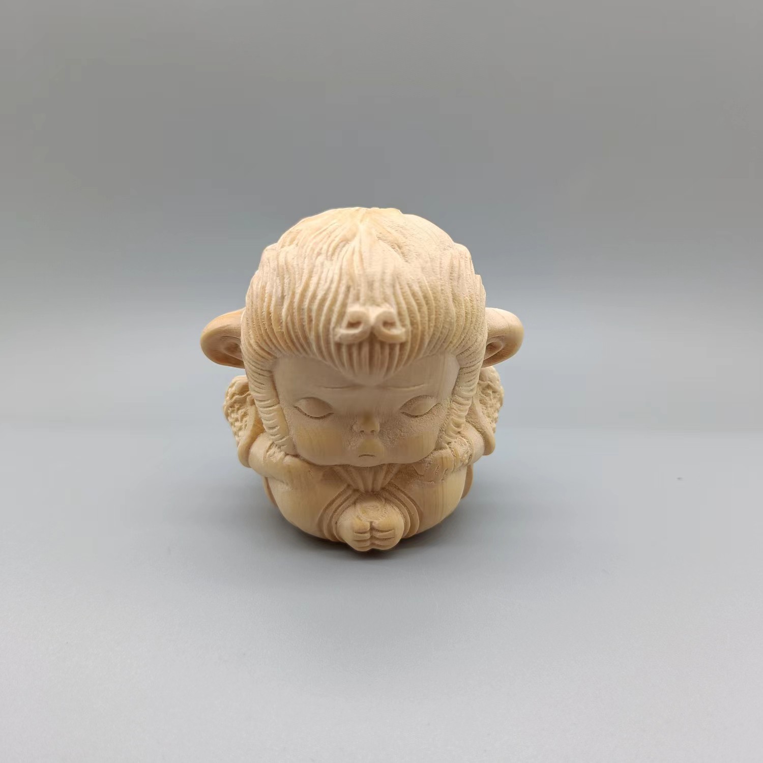 电视柜文玩悟空实木雕刻香插中式