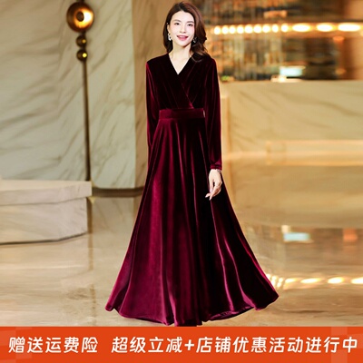 花月禾大摆裙修身显瘦