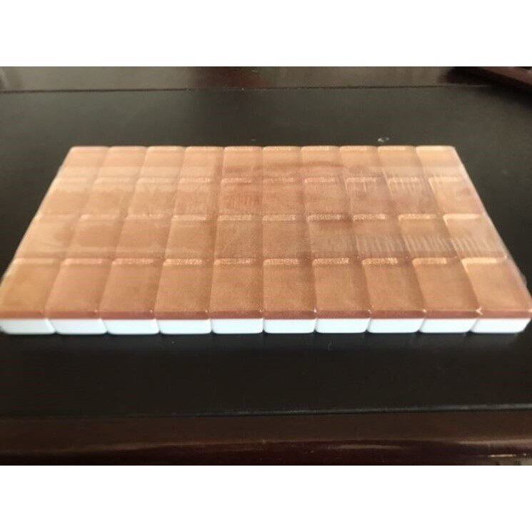 麻将牌8分水晶麻将多色出口香港亚克力麻将手打轻奢新品质感成品