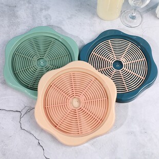 家用暖壶垫托盘开水壶垫简约热水壶底座防漏水防污垢隔热茶垫