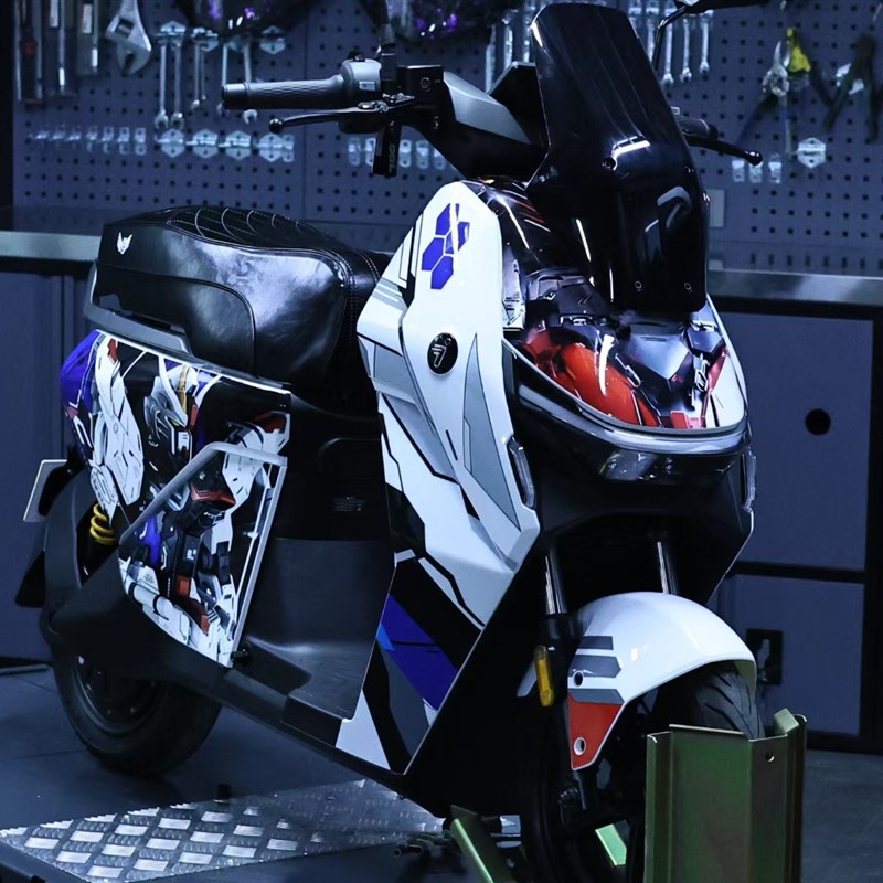 九9号电动车猎户座DZ110P车全套改装外壳拉花全车烤漆件颜色定做