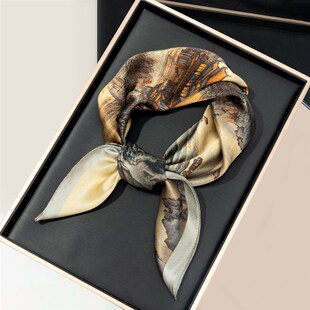 教师节礼物送妈妈婆婆实用的真丝丝巾送长辈领导岳母礼盒礼品