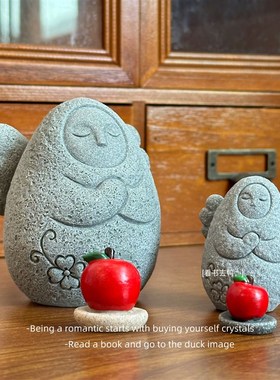 幸福 请降临在我手心海利亚女神守护神桌面工位装饰摆件礼物