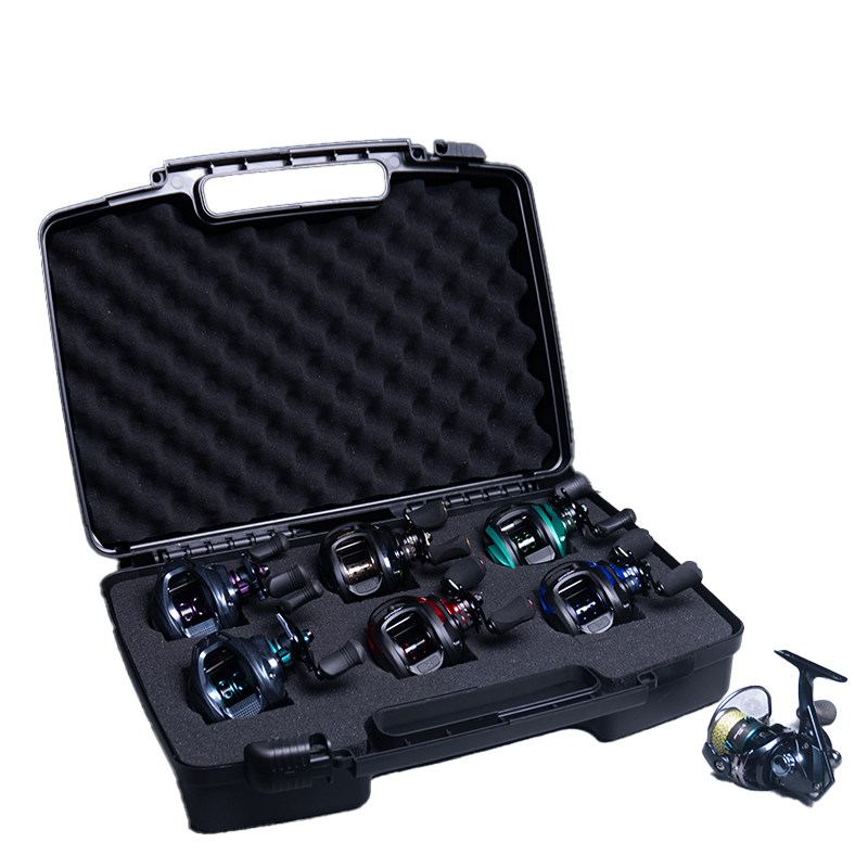 鲫明渔轮包收纳包水滴轮纺车轮收纳箱保护套路亚渔具收纳鼓轮筏轮