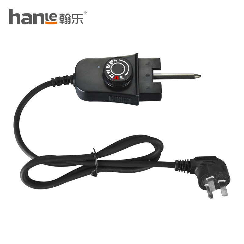 翰乐电热锅电源线温控器石锅记配件电插头温控Q开关电线调温器火