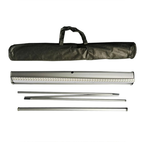 易拉宝架子直销 易拉宝海报设计制作 标准款铝合金Q易拉宝80*200