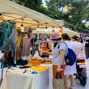 四脚帐篷户外大伞天幕遮阳棚广告蓬夜I市摆摊卡其色防雨四角雨棚