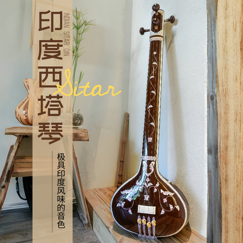 梵木果印度西塔琴