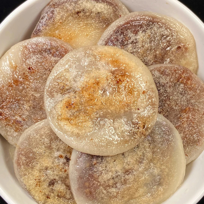 纯糯米红豆糍粑空气炸锅