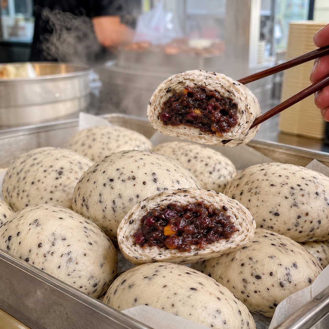 【餐饮商用】膳食包夹心馒头家庭常备老少皆宜上班族快手餐速食