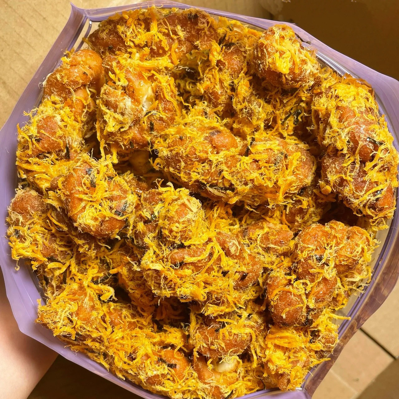 【网红爆款】金丝肉松海苔麻花小零食网红爆款2025新款香酥海苔