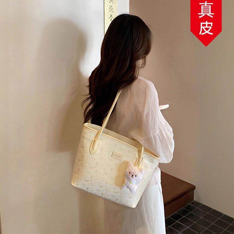 法国潮流休闲大容量包包女2025新款时尚高颜值百搭通勤单肩托特包,箱包皮具/热销女包/男包,通用款女包,淘宝优惠券,粉丝福利购,淘宝优惠卷