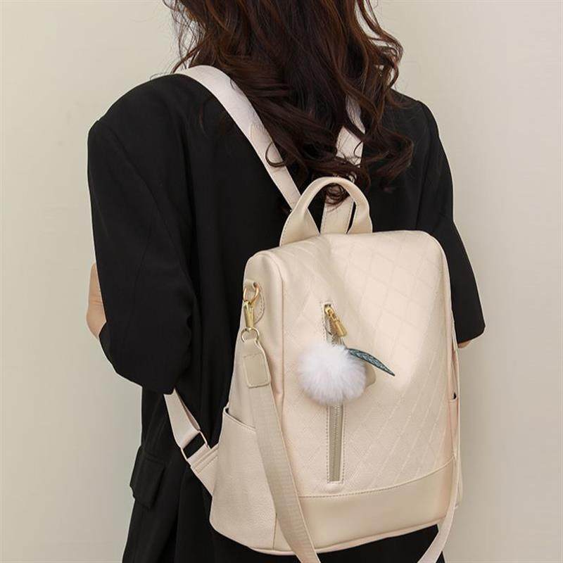 新款2025双肩包潮流时尚休闲百搭外出大容量防盗女士旅行背包书包,箱包皮具/热销女包/男包,通用款女包,淘宝优惠券,粉丝福利购,淘宝优惠卷