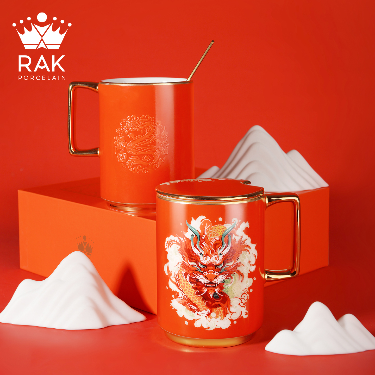 RAK马克杯龙年生肖杯本命年开运