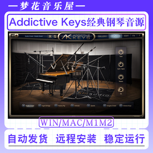 新版Addictive Keys真实的ADD钢琴经典音源键盘音色完整版Win/Mac