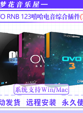 嘻哈电音综合音源插件-StudioLinked OVO RNB 123编曲音色WiN-MAC