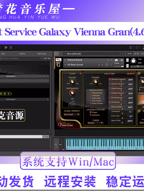 Best Service Galaxy Vienna Grand 维也纳三角大钢琴Kontakt音色