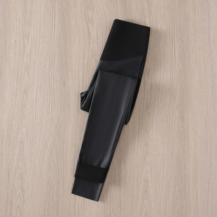 紧身显瘦打底裤 女外穿收腹提臀瑜伽裤 潮 PU皮裤 拉夏贝尔高腰鲨鱼裤