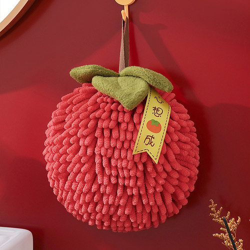 雪尼尔擦手球1个送挂钩