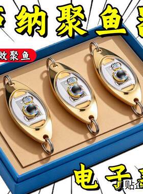 ￥电子声纳聚鱼器入水感