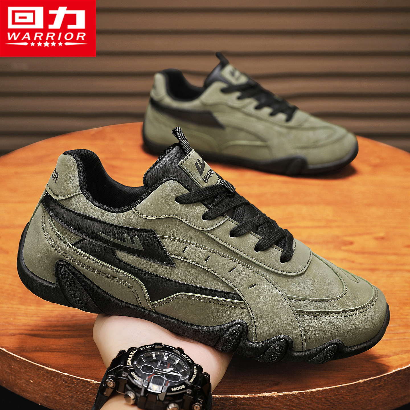 回力帆布男鞋冬季防滑耐磨军训专用绿色板鞋休闲运动学生德训潮鞋,流行男鞋,帆布鞋,淘宝优惠券,粉丝福利购,淘宝优惠卷