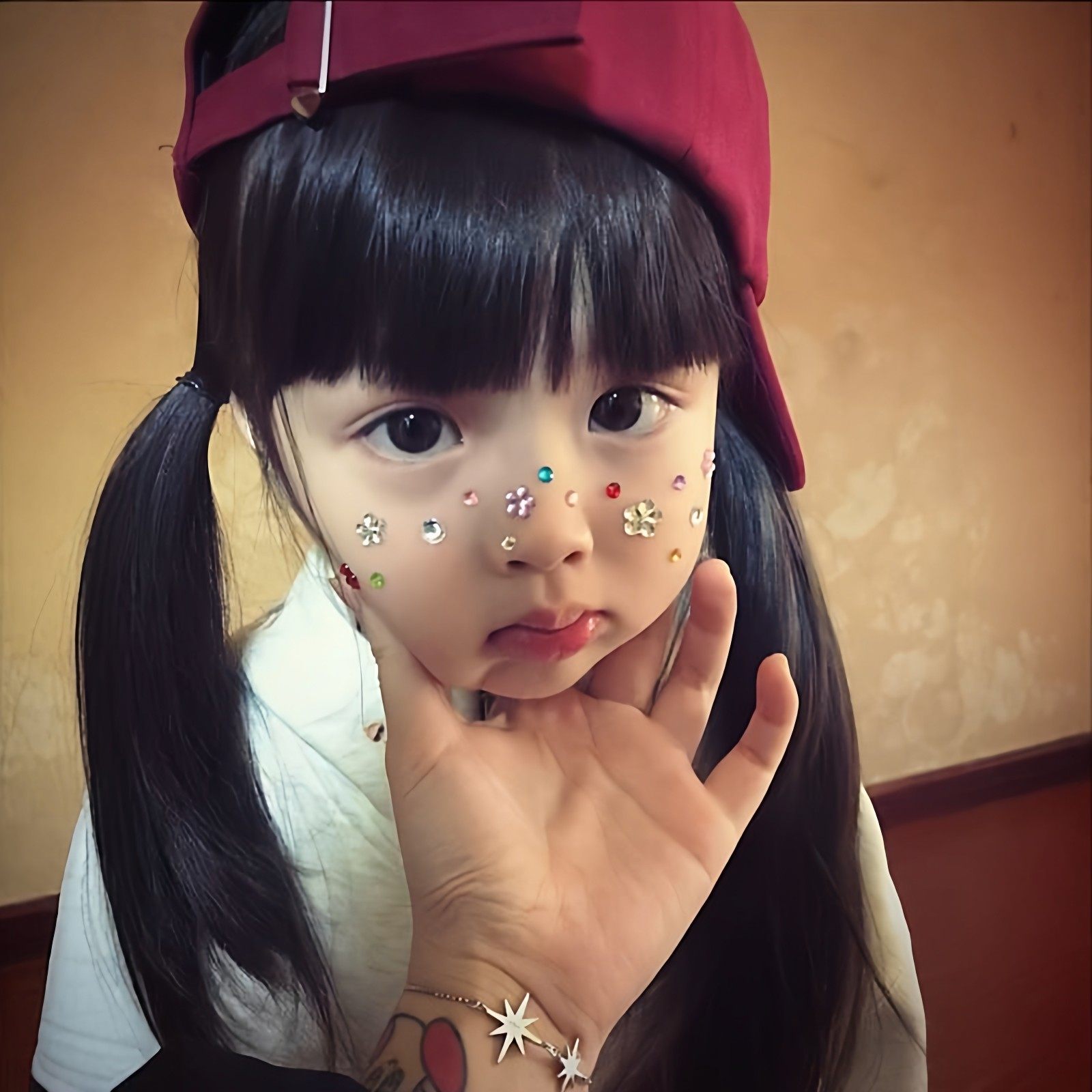 立体梅花3D彩钻宝石贴纸diy面部妆容装饰贴儿童女孩新年拍照道具,文具电教/文化用品/商务用品,贴纸/立体贴纸,淘宝优惠券,粉丝福利购,淘宝优惠卷