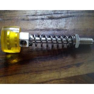 带弹簧止动螺丝行程销限位螺栓弹簧缓冲压力传感器检测支架